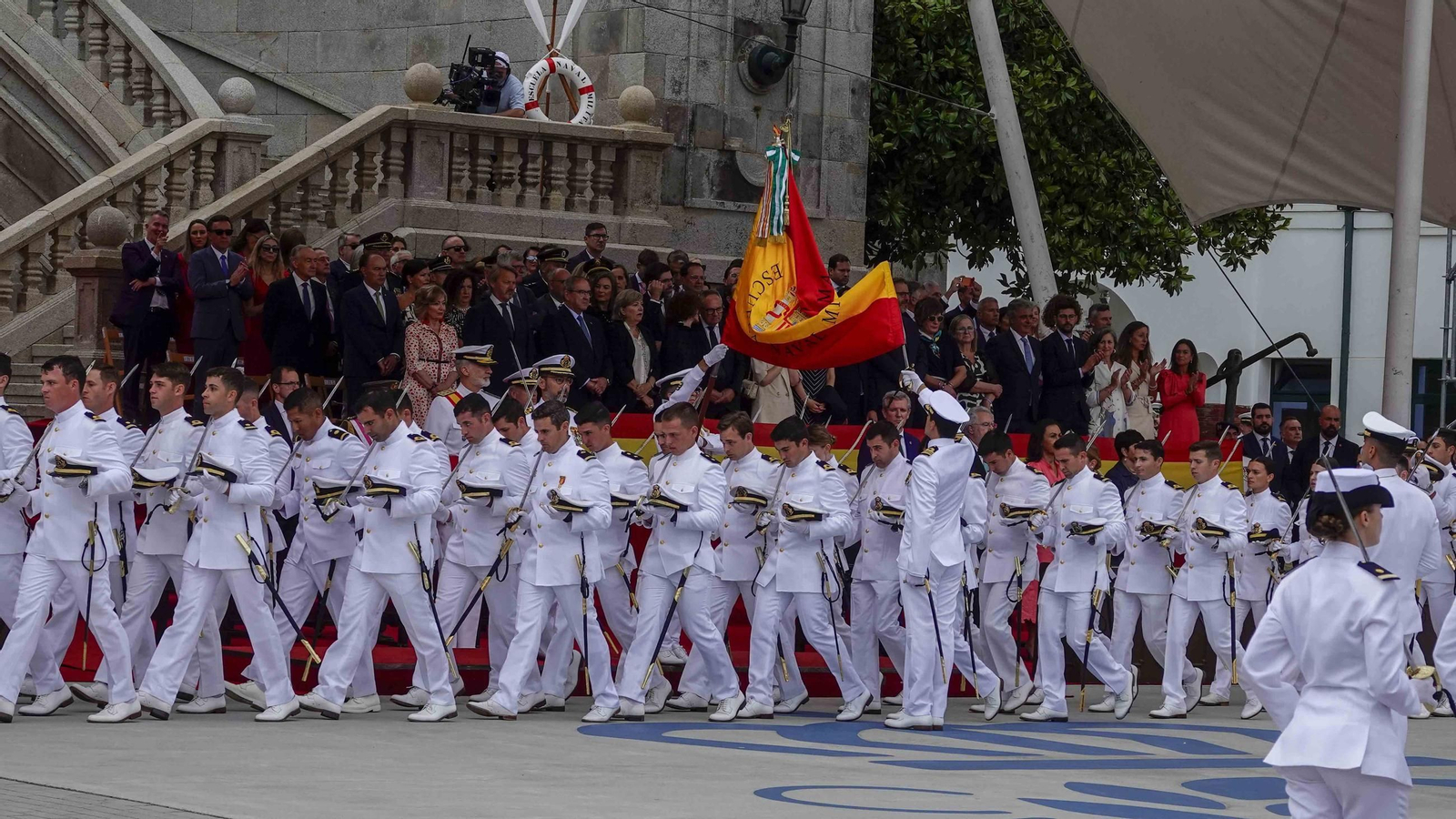 Galería | Entrega de despachos en Marín a cargo de Felipe VI