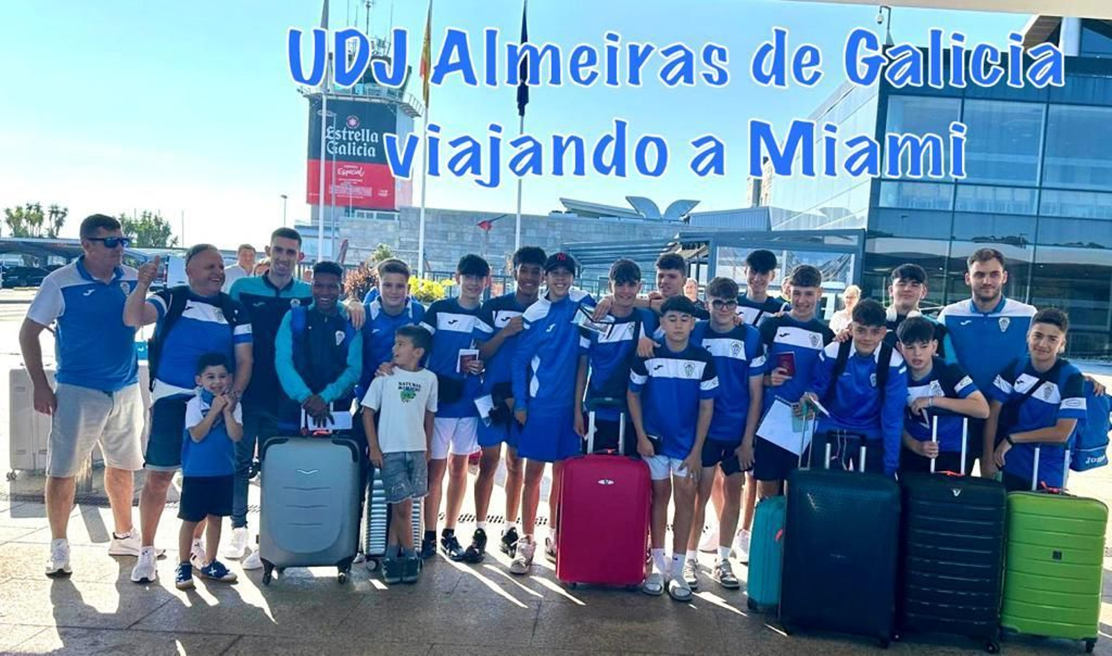 El cadete del UDJ de Almeiras de A Coruña, ganadores del torneo en Miami