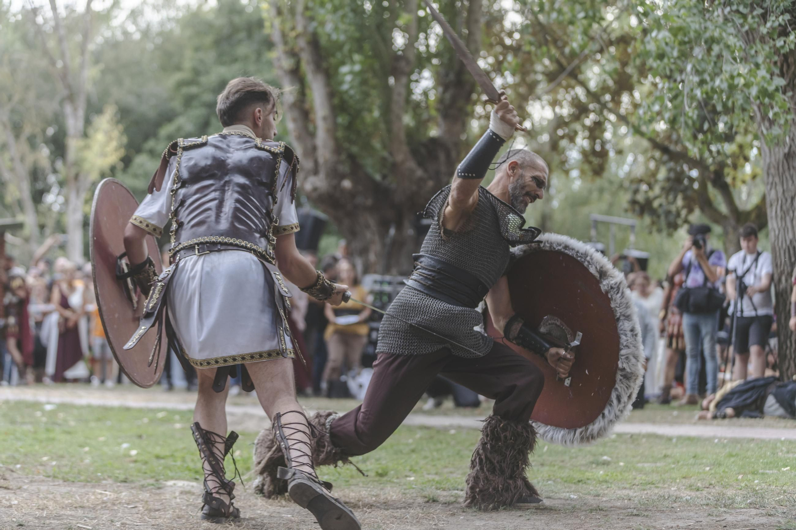 Galería | Los romanos cruzan el Lethes: Xinzo pone fin al Esquecemento, un evento con cifras récord