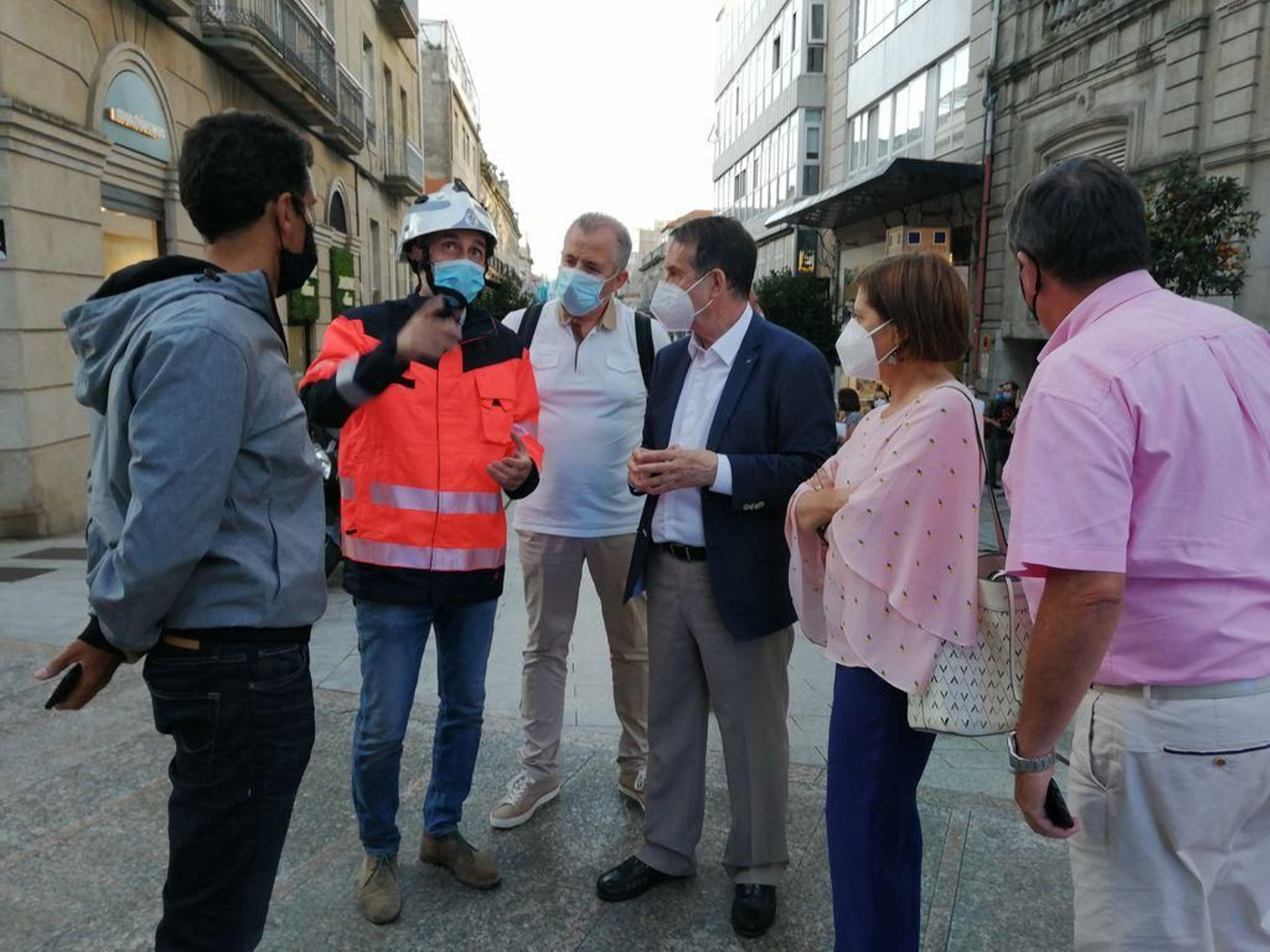Un incendio se desata en la sede del Celta 54