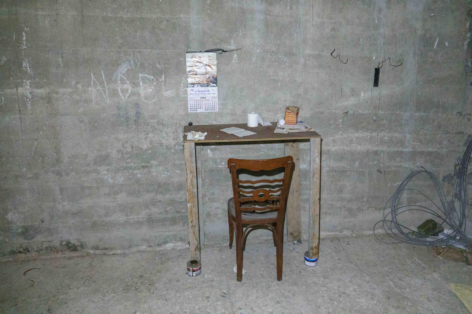 Galería | El interior del búnker nuclear que se esconde en O Castro