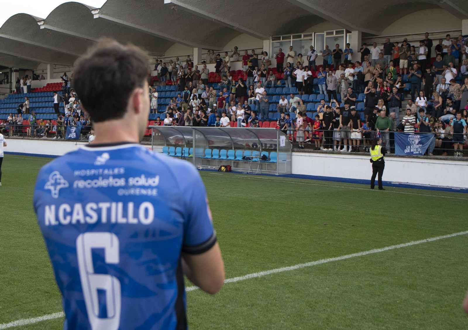 Galería | La tristeza invade O Couto con el descenso del Ourense CF