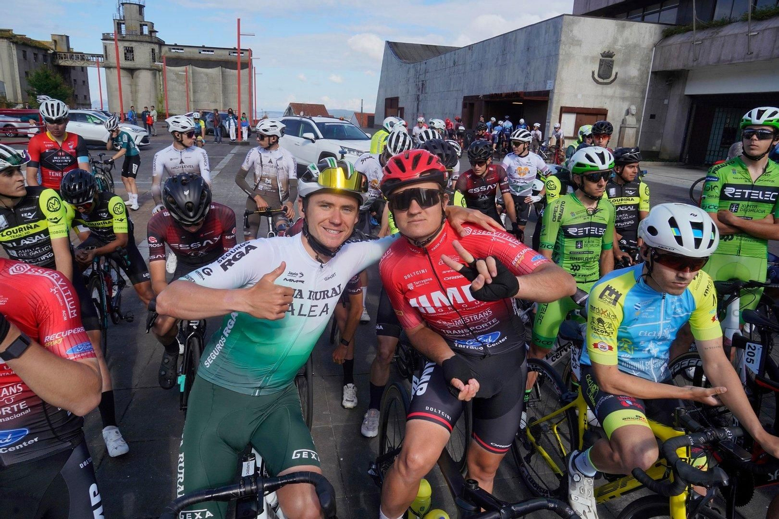 Copa de España de Ciclismo en Vigo.