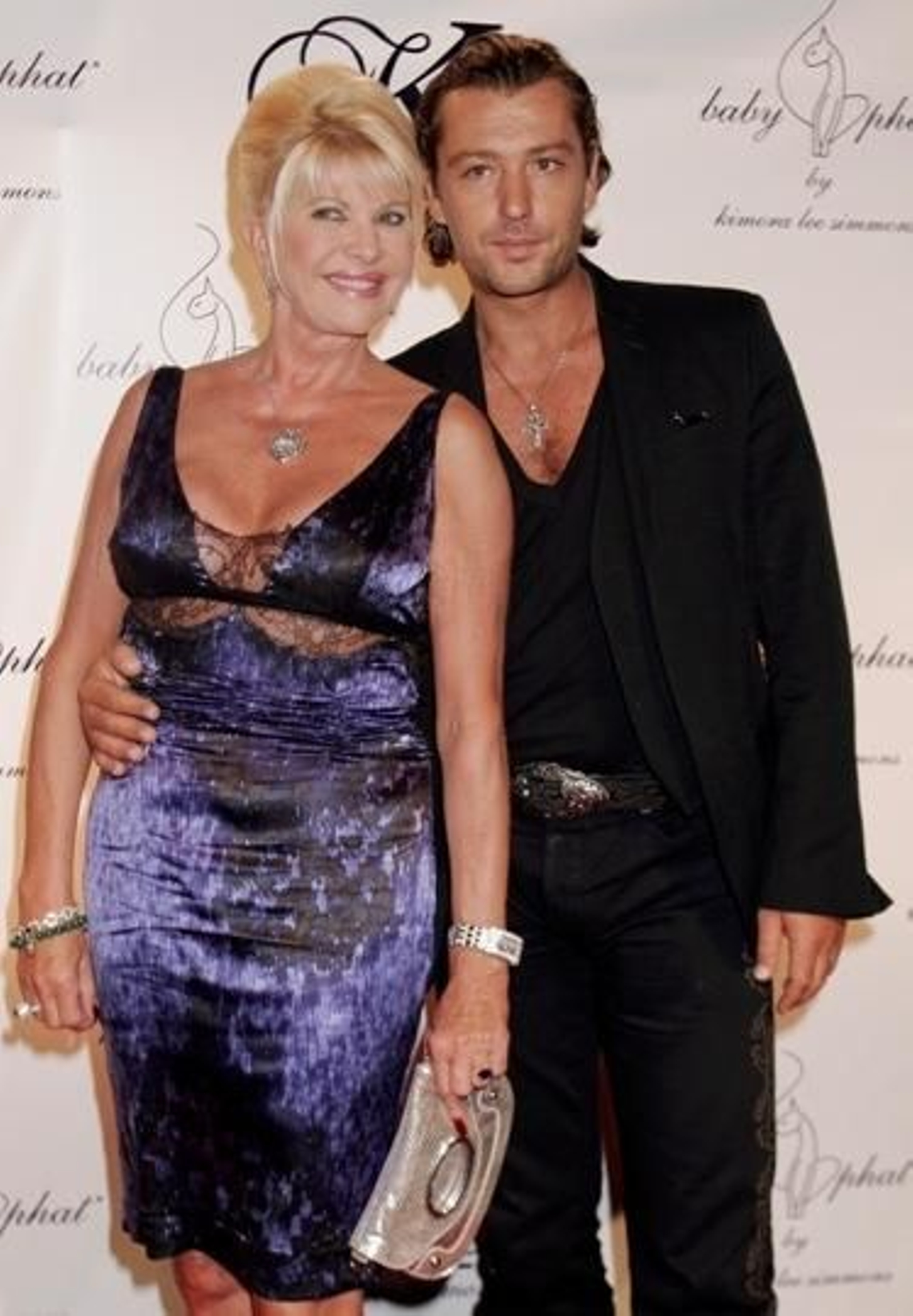 Ivana Trump y Marco Borriello.
