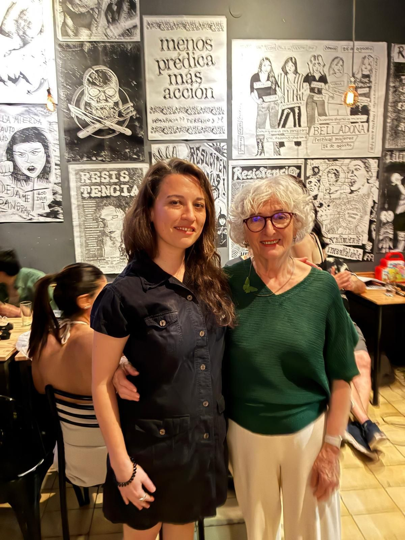 Luz con artistas del Festival