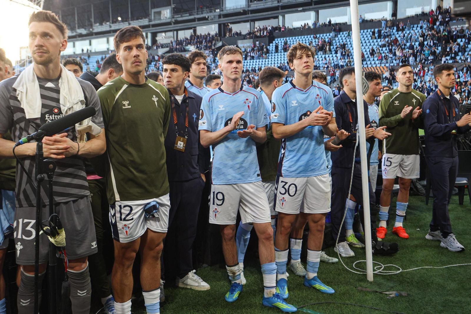 Galería | La goleada del Friburgo puso fin al sueño europeo del Celta