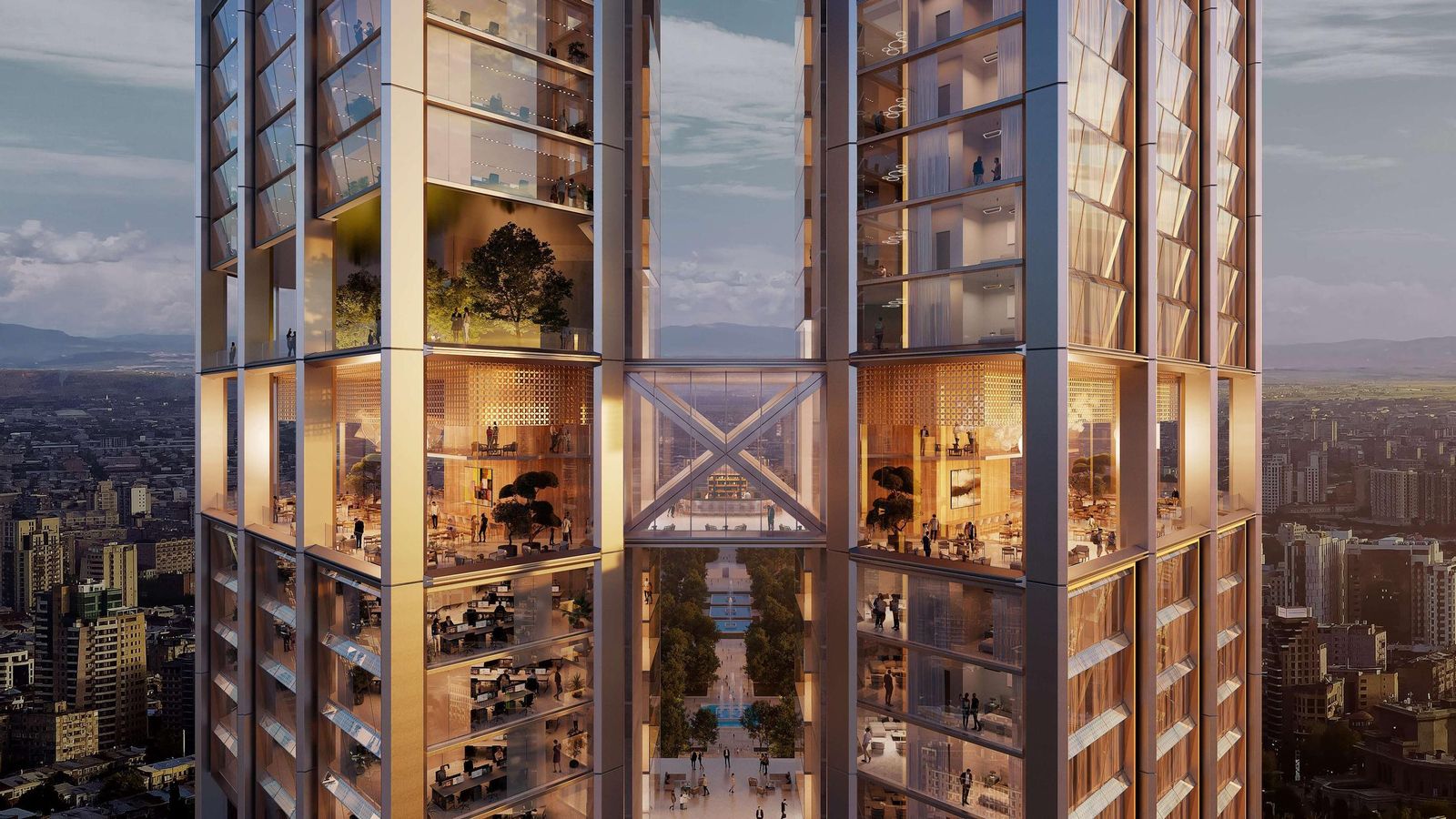 El nuevo World Trade Center de Armenia