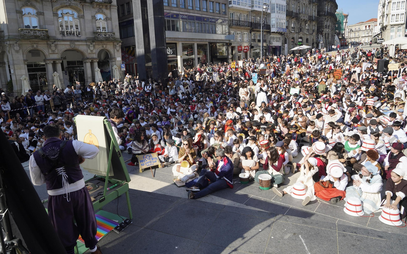 Galería | La Reconquistiña congrega a más de 2.000 escolares