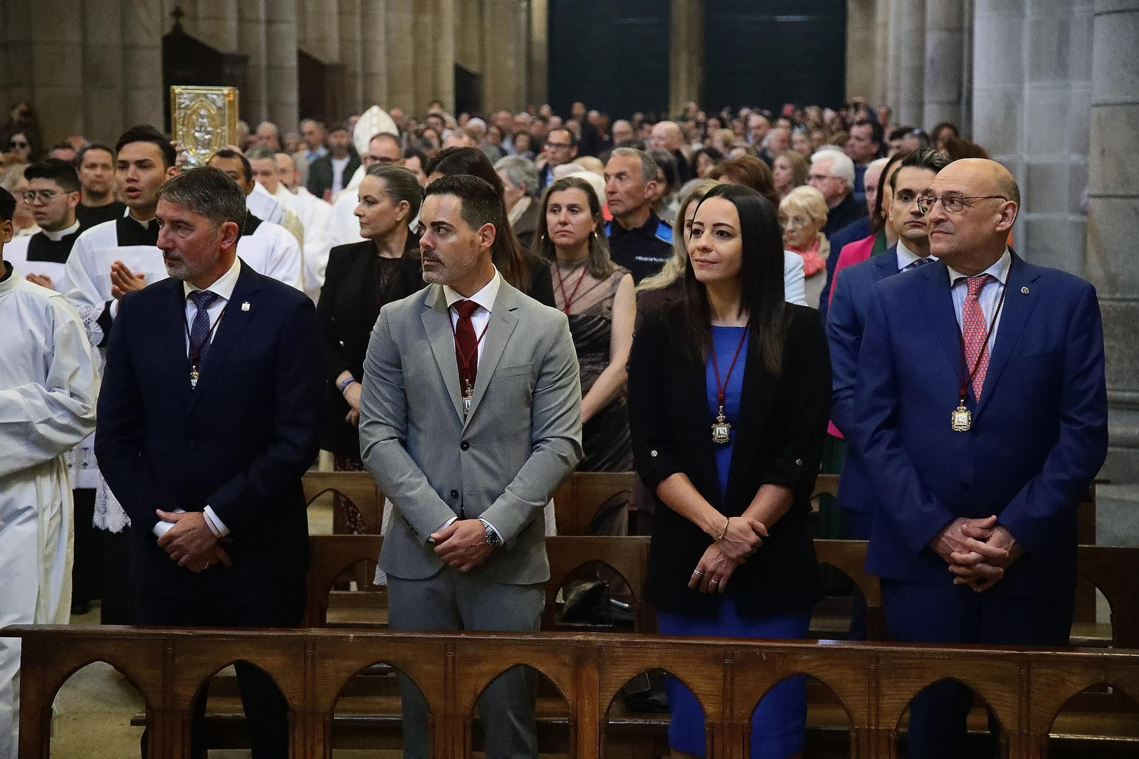 Galería | La procesión del Encuentro pone fin a la Semana Santa en Ourense