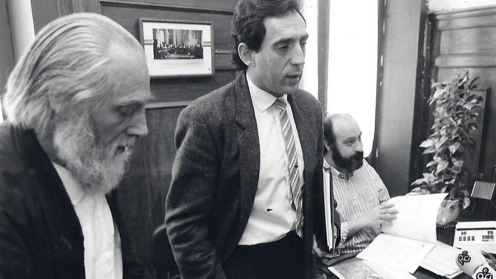 Jesús Bahillo en su época de diputado.