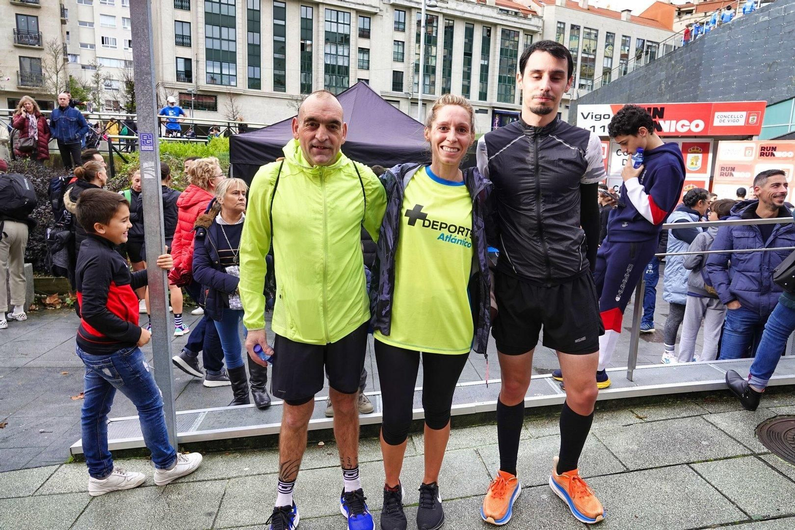 Participantes en la Vigo+11 en Coia.