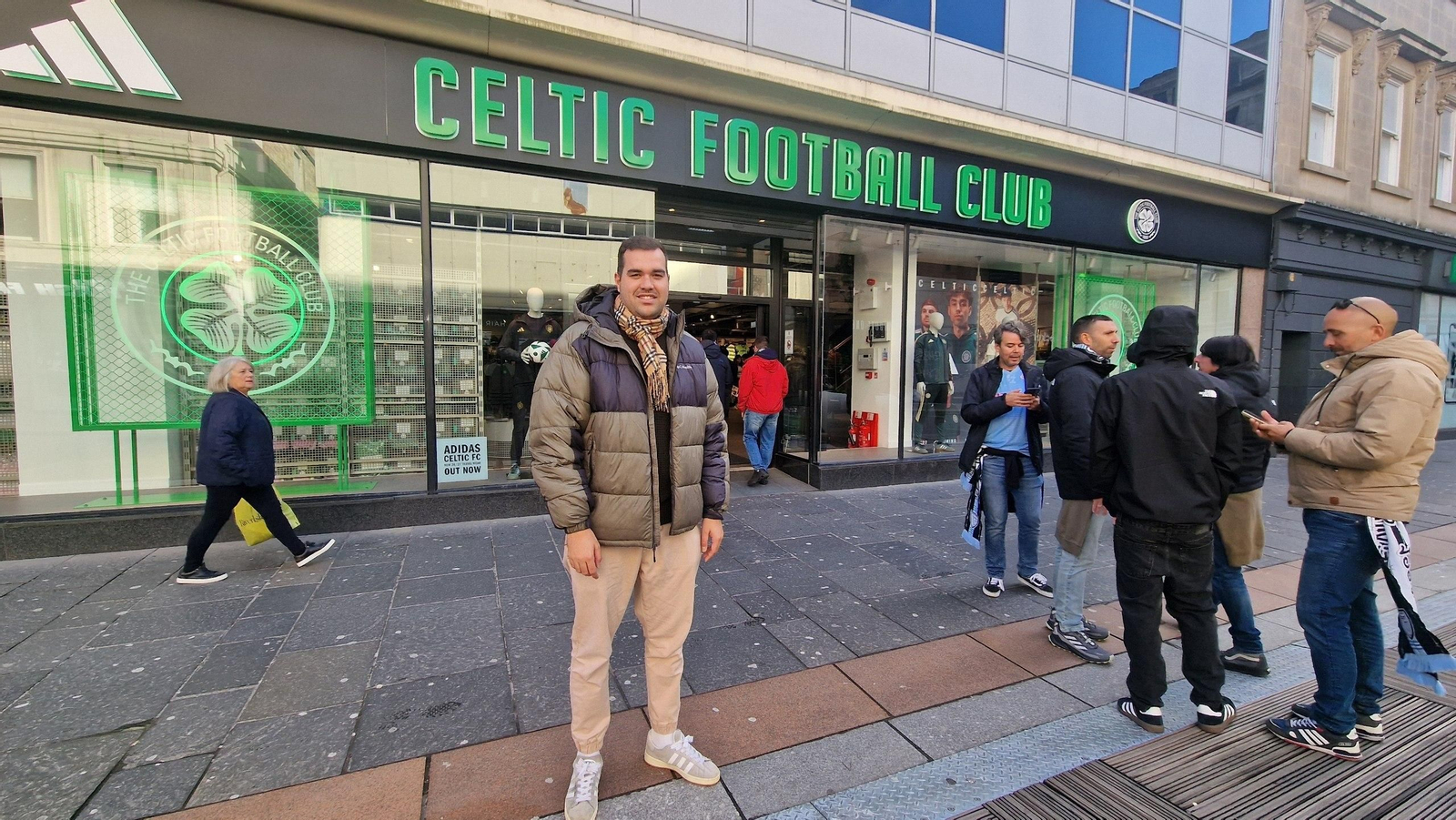Galería | El celtismo toma Glasgow con unos 3.000 aficionados desplazados