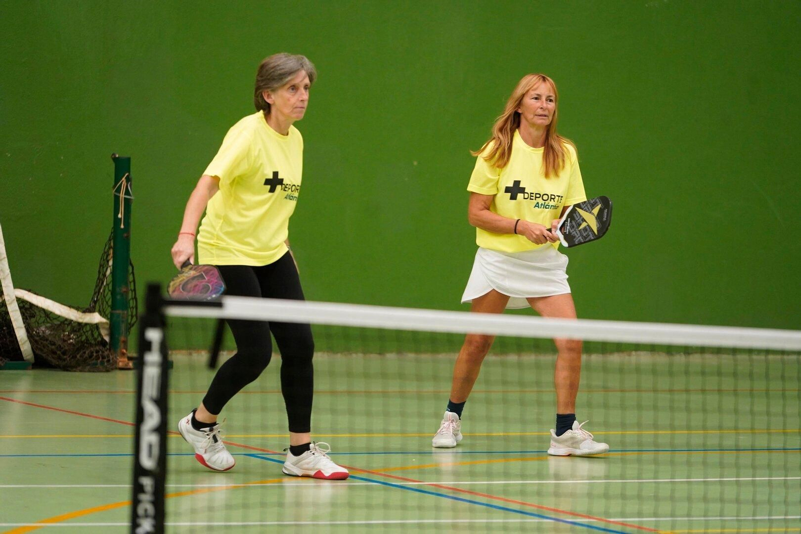 Pickeball con +Deporte Atlántico.