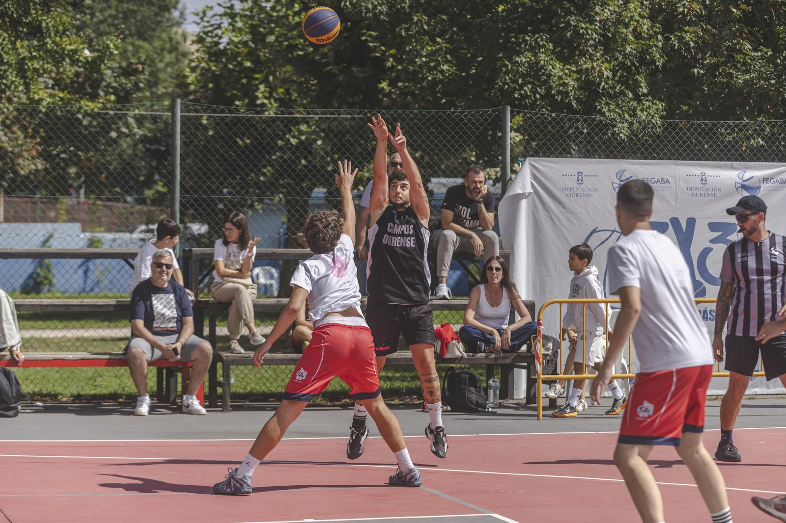 El 3x3 DepOUrense visitó Allariz y Xinzo