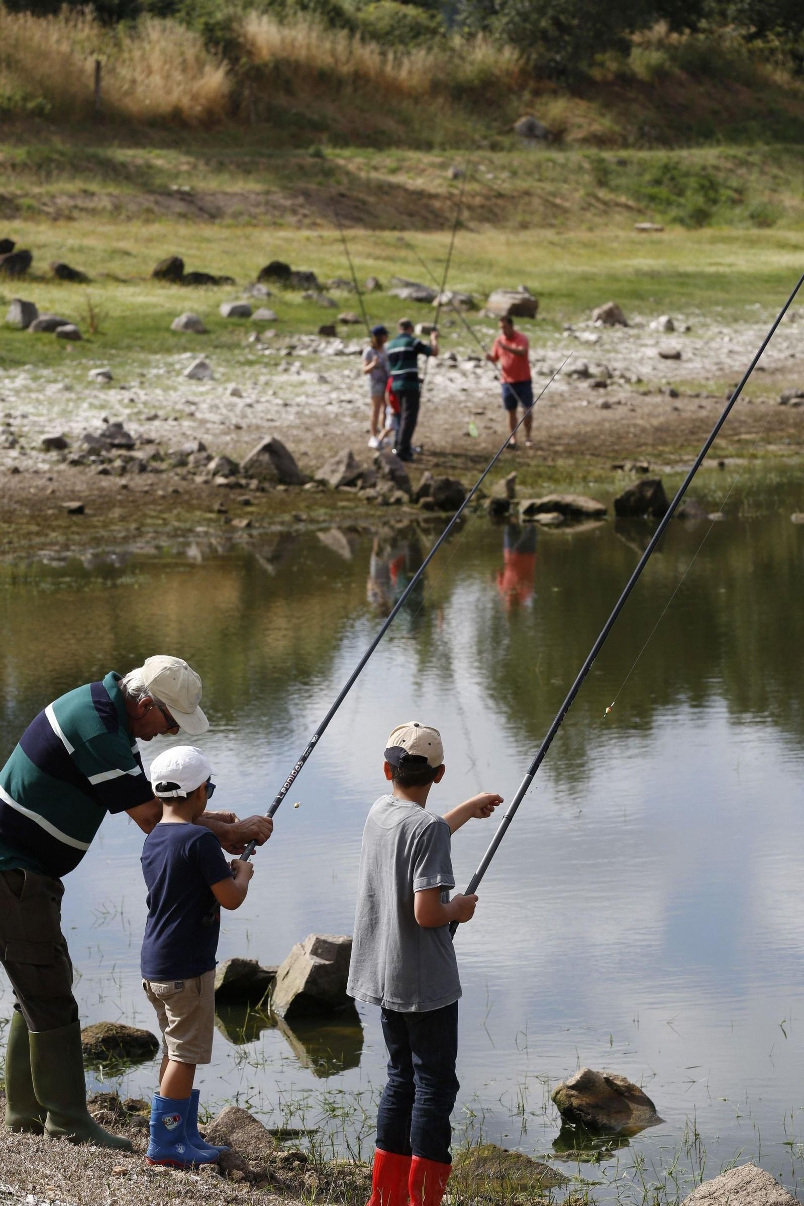 Pesca Ourense +D en Cachamuiña.