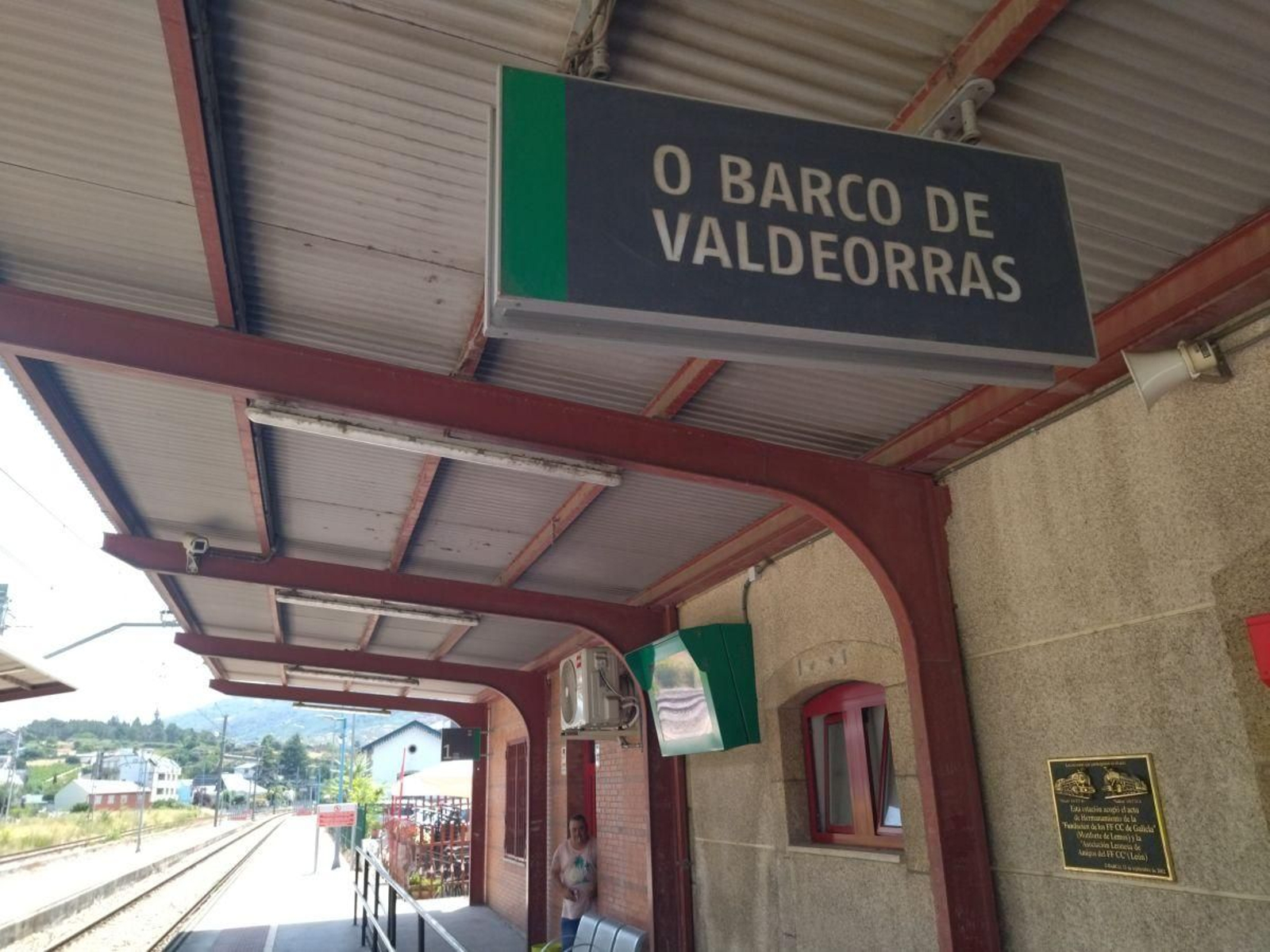 Estación de ferrocarril de O Barco de Valdeorras.