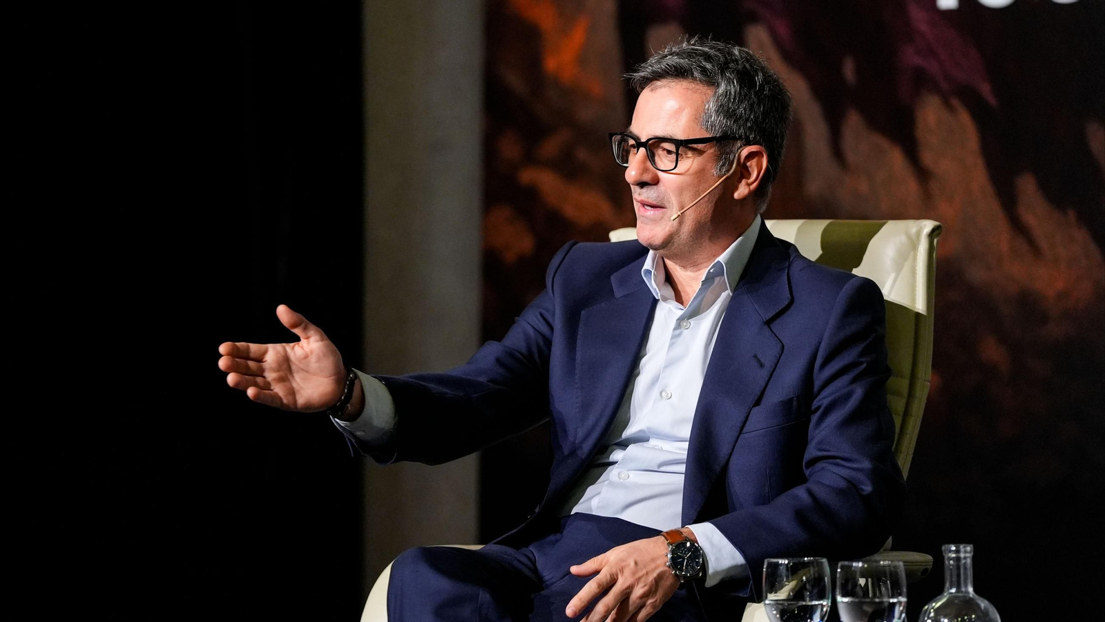 El ministro de la Presidencia, Justicia y Relaciones con las Cortes, Félix Bolaños