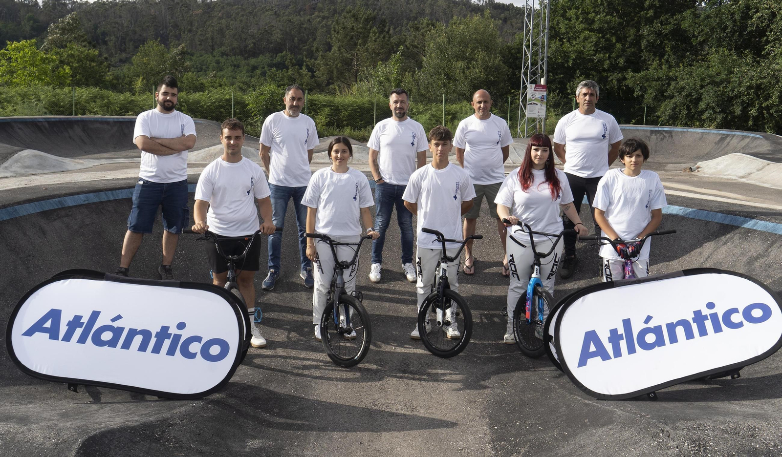 Galería | El pumptrack, protagonista en la sesión de +Deporte Atlántico