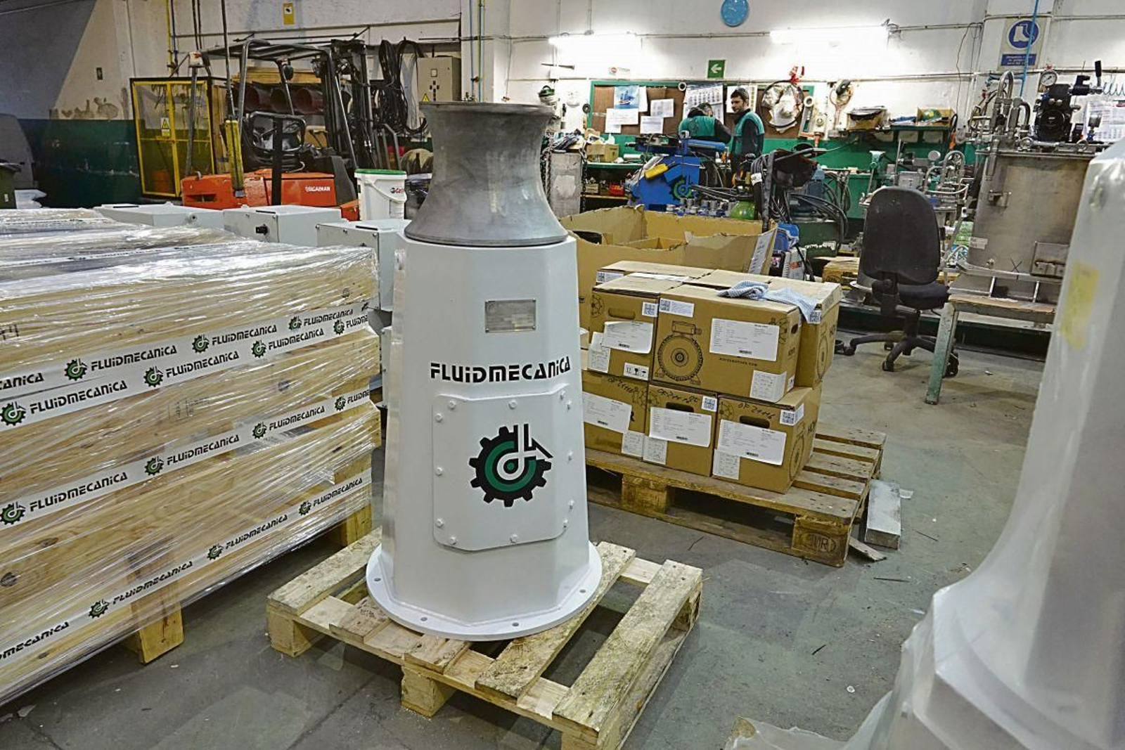 Equipos y maquinaria para el naval que diseña y fabrica en Vigo, donde emplea a una treintena de personas.