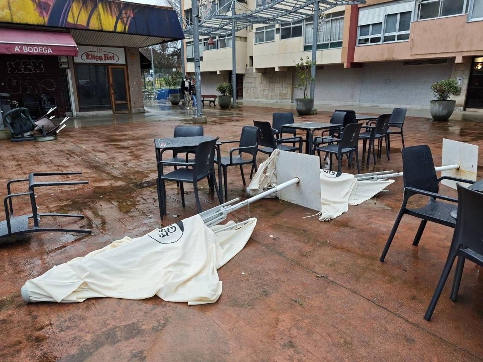 Galería | Los estragos de la borrasca Ingrid en Vigo y su área