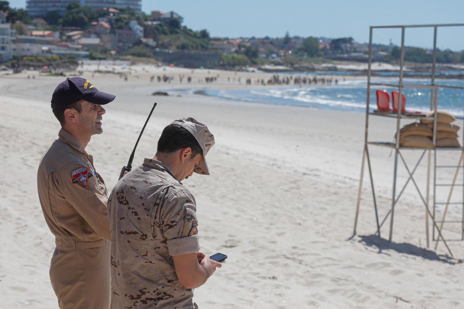 Exhibición flota Dédalo 24 en Samil.