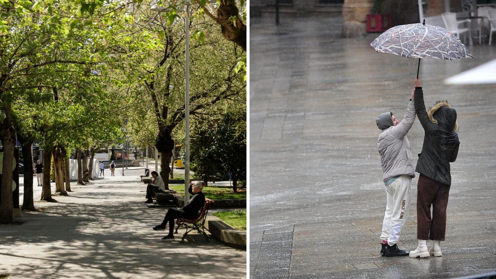 La situación meteorológica cambiará en Ourense desde este jueves.