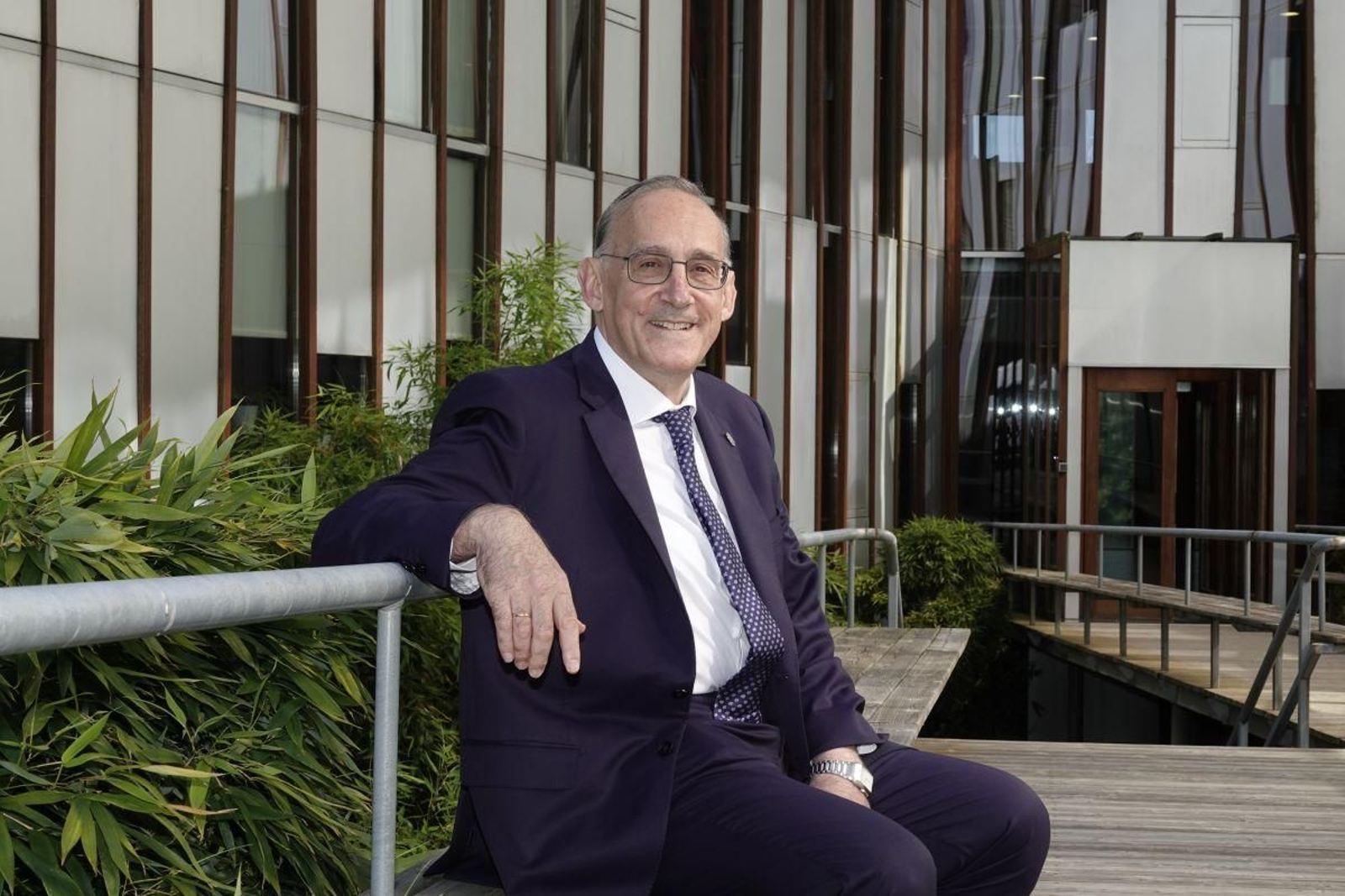 Manuel Reigosa, rector de la Universidad de Vigo.