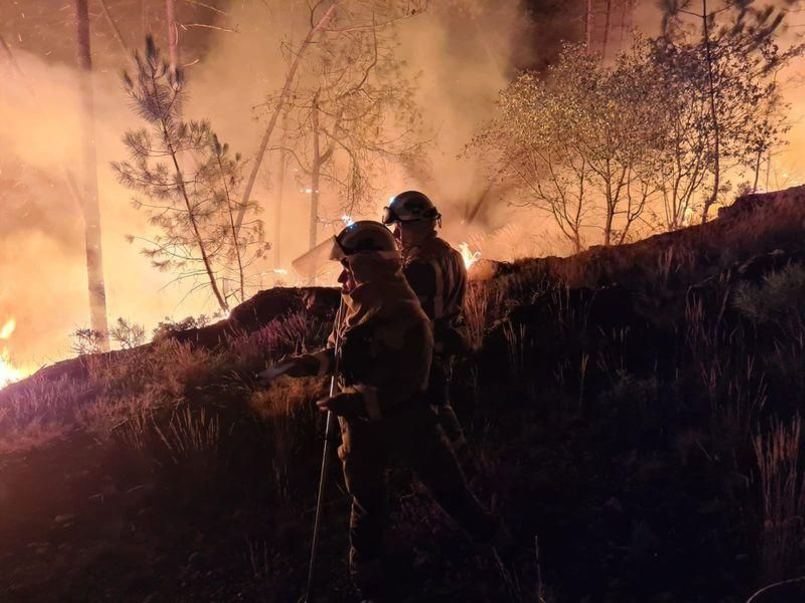 Incendio en Vilar de Barrio