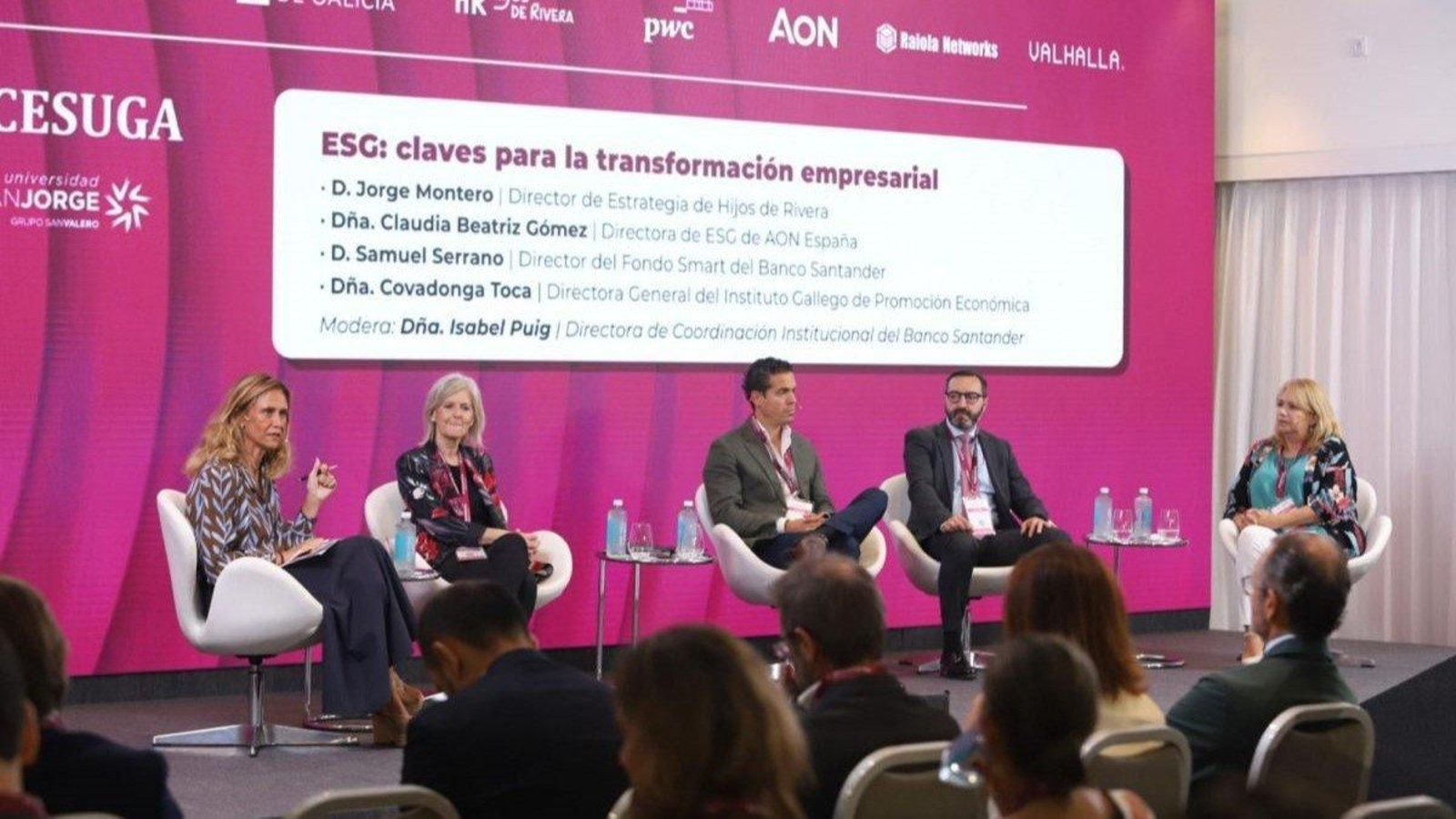 Una de las mesas de debate en el encuentro celebrado el pasado año.