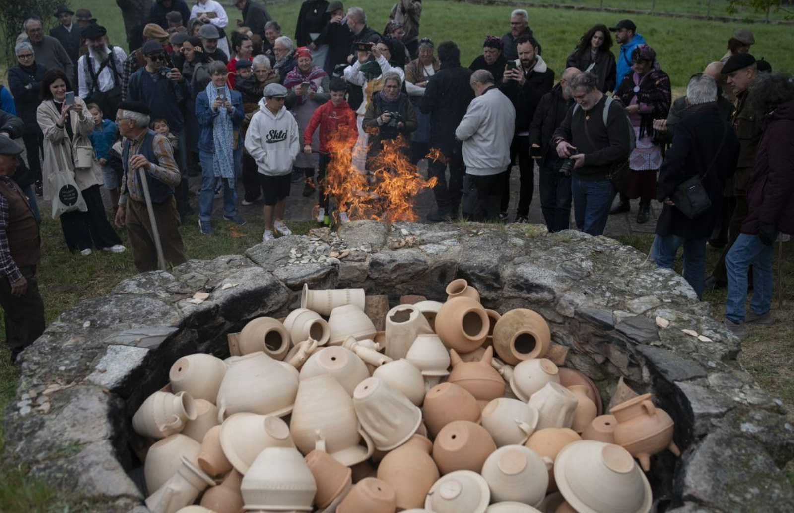 Fornada tradicional de Niñodaguia.