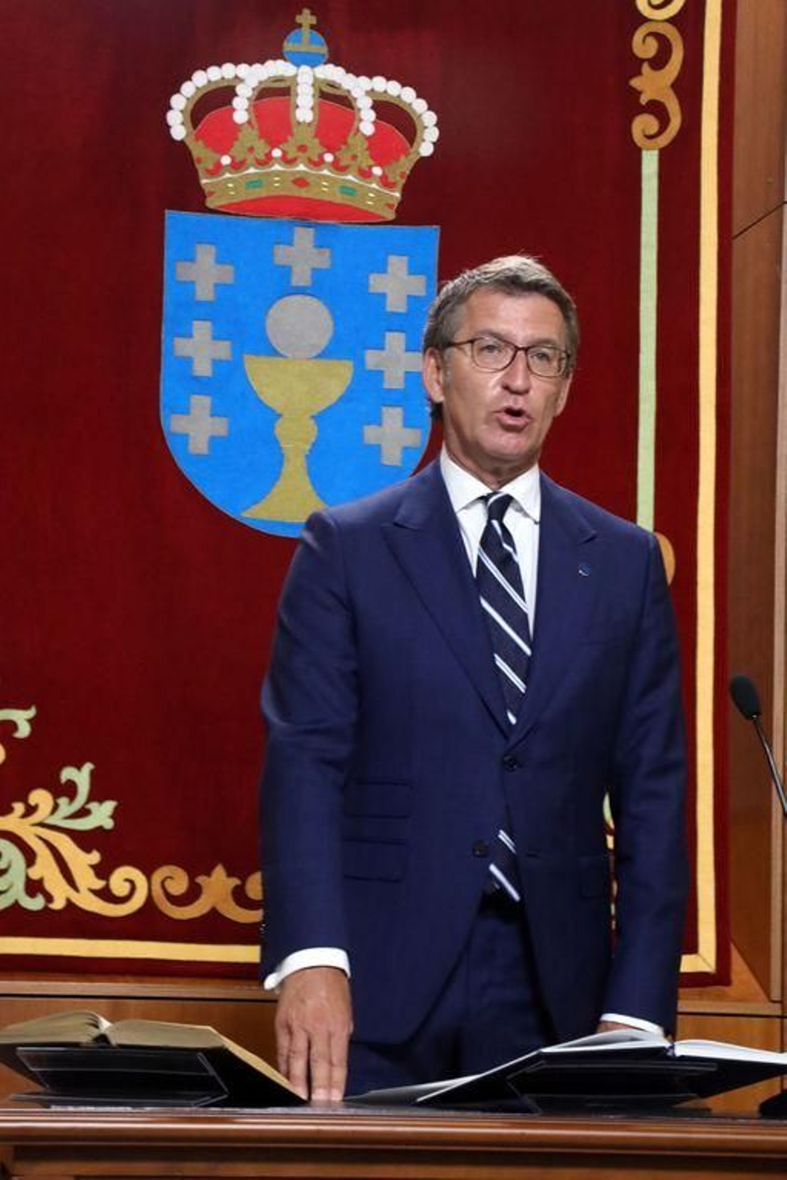 Alberto Núñez Feijóo toma
posesión como presidente de la Xunta
