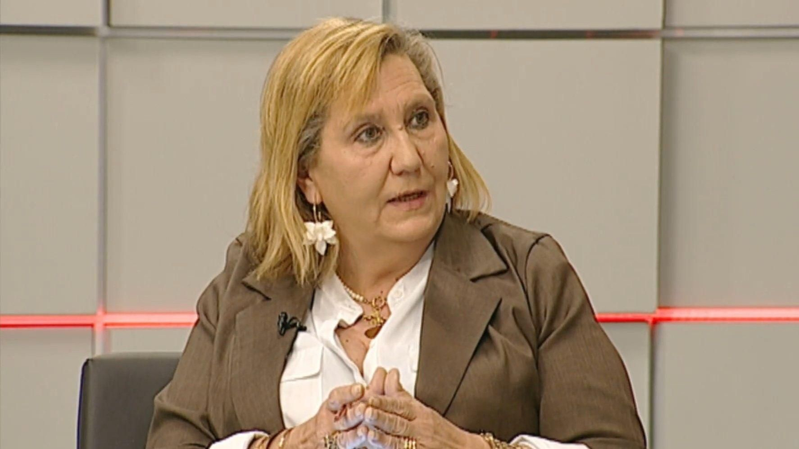 María Dibuja, en el programa de Telemiño, En Portada