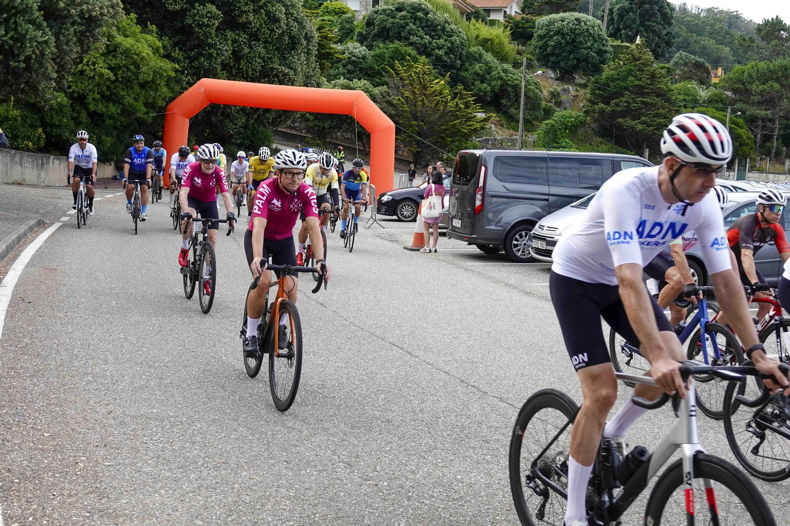 Galería | El ciclismo se da cita en Baixo Miño con el Desafío Talaso Atlántico