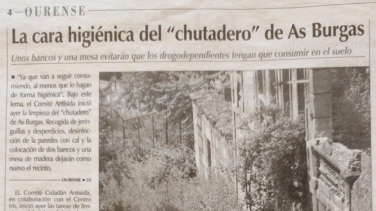 Los titulares de La Región del 1 de junio del 2001