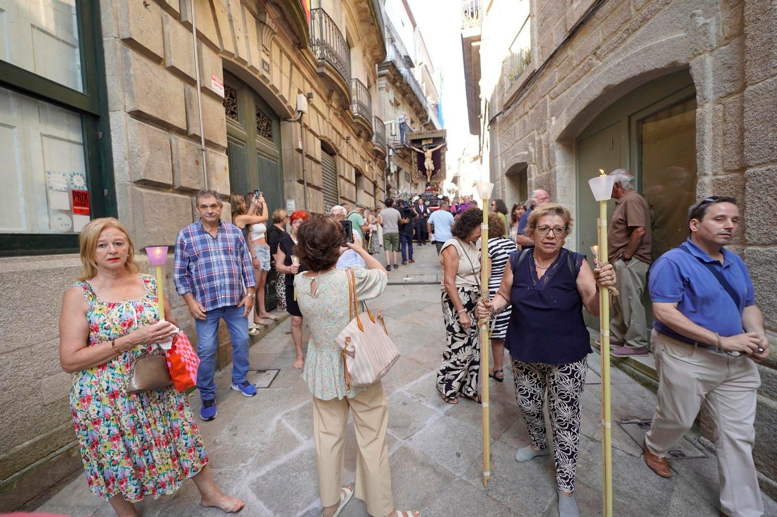 Procesión del Cristo de la Victoria de Vigo.