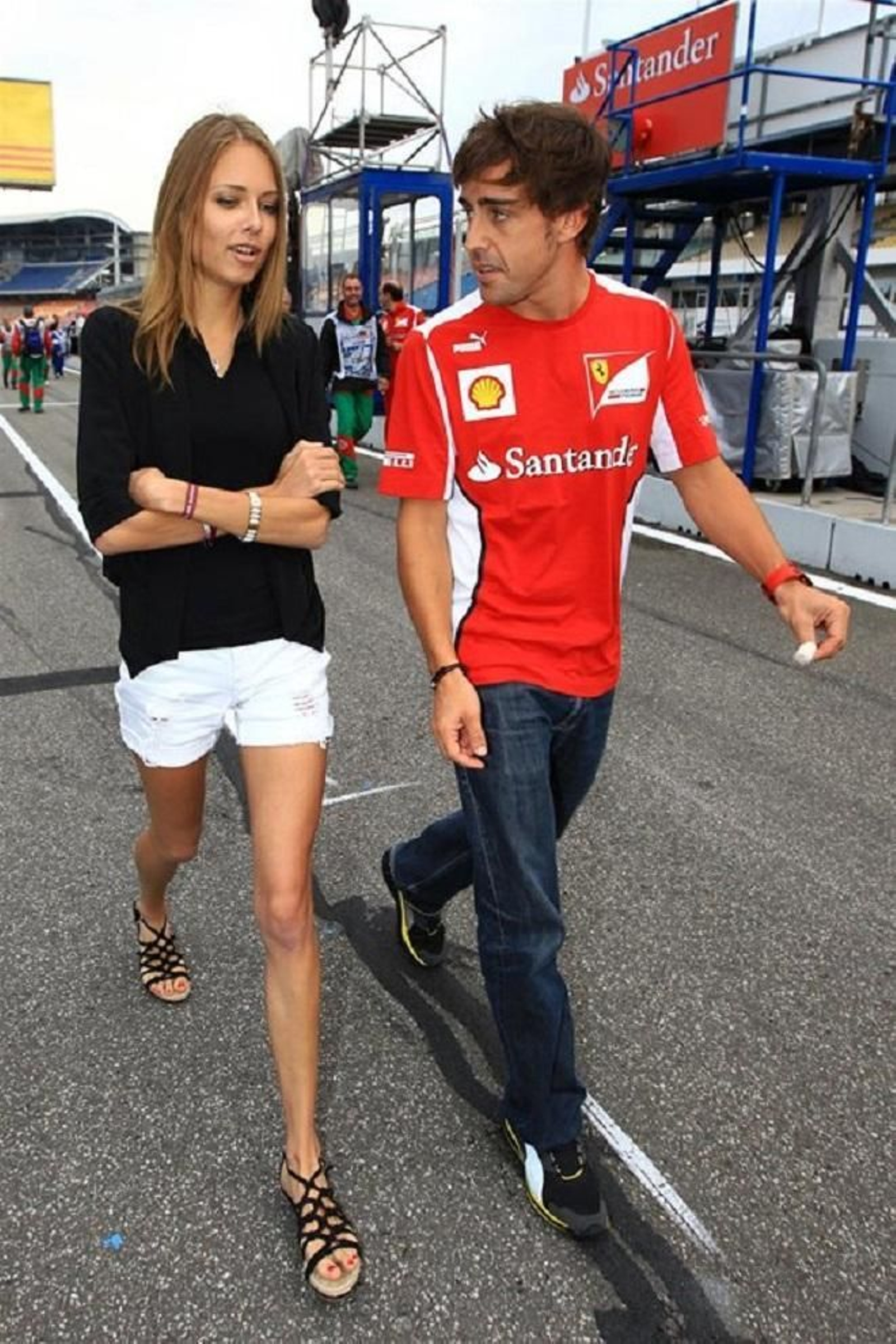 La modelo rusa Dasha Kapustina es la nueva novia de Fernando Alonso