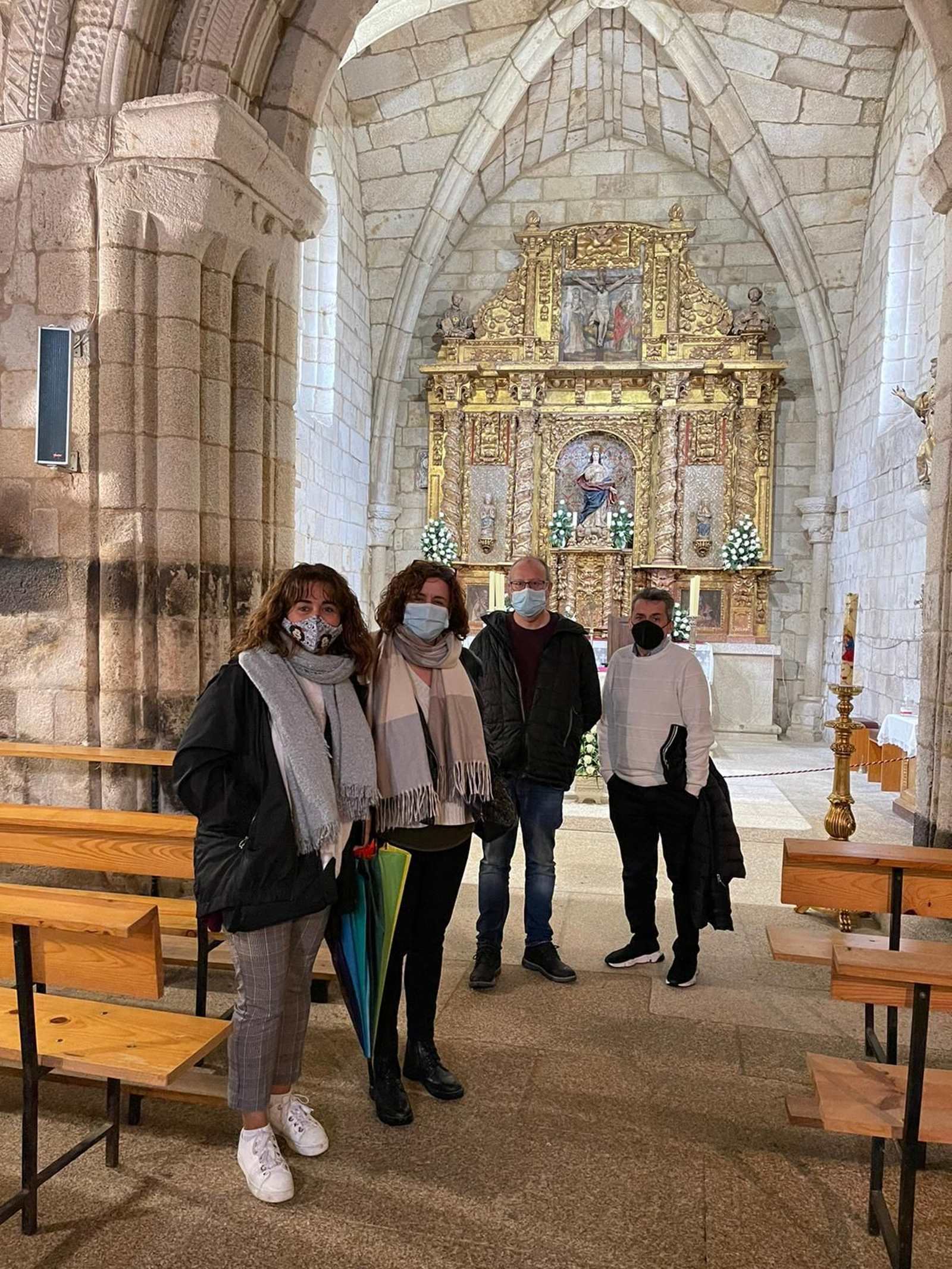 Grupos de turistas en las visitas guiadas