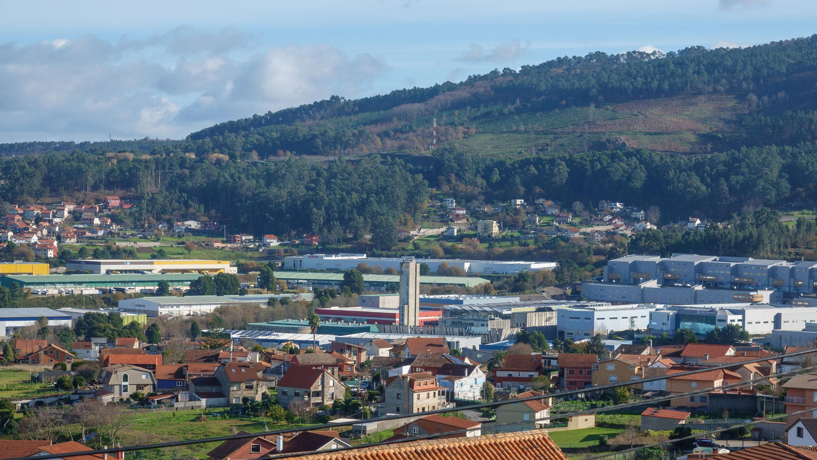 El Parque Tecnológico de Vigo, una de las zonas con mayor concentración empresarial en la ciudad.