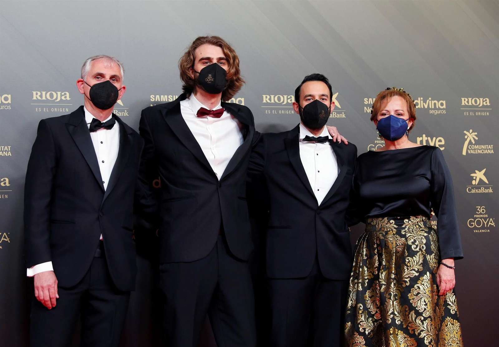 La alfombra roja de la 36ª edición de los Premios Goya. // EFE