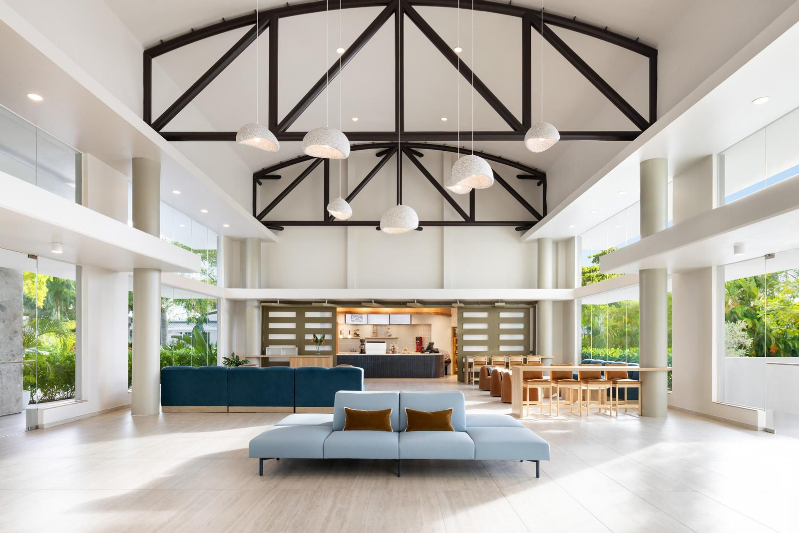 Interior del hotel Hyatt de San Juan de Puerto Rico