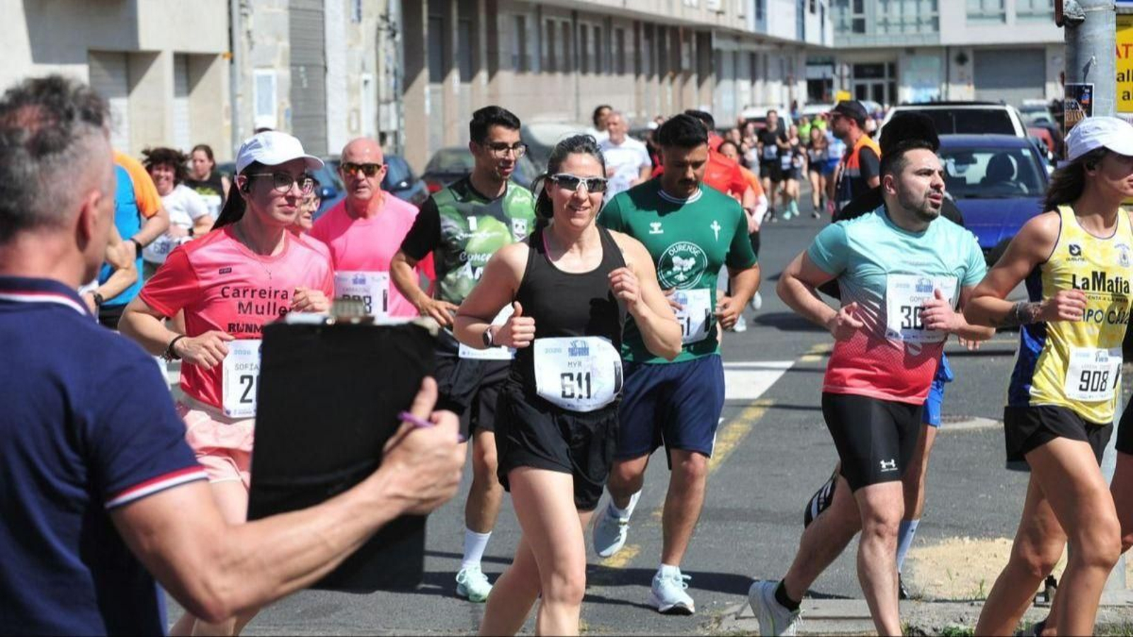 Carrera celebrada en Ourense.