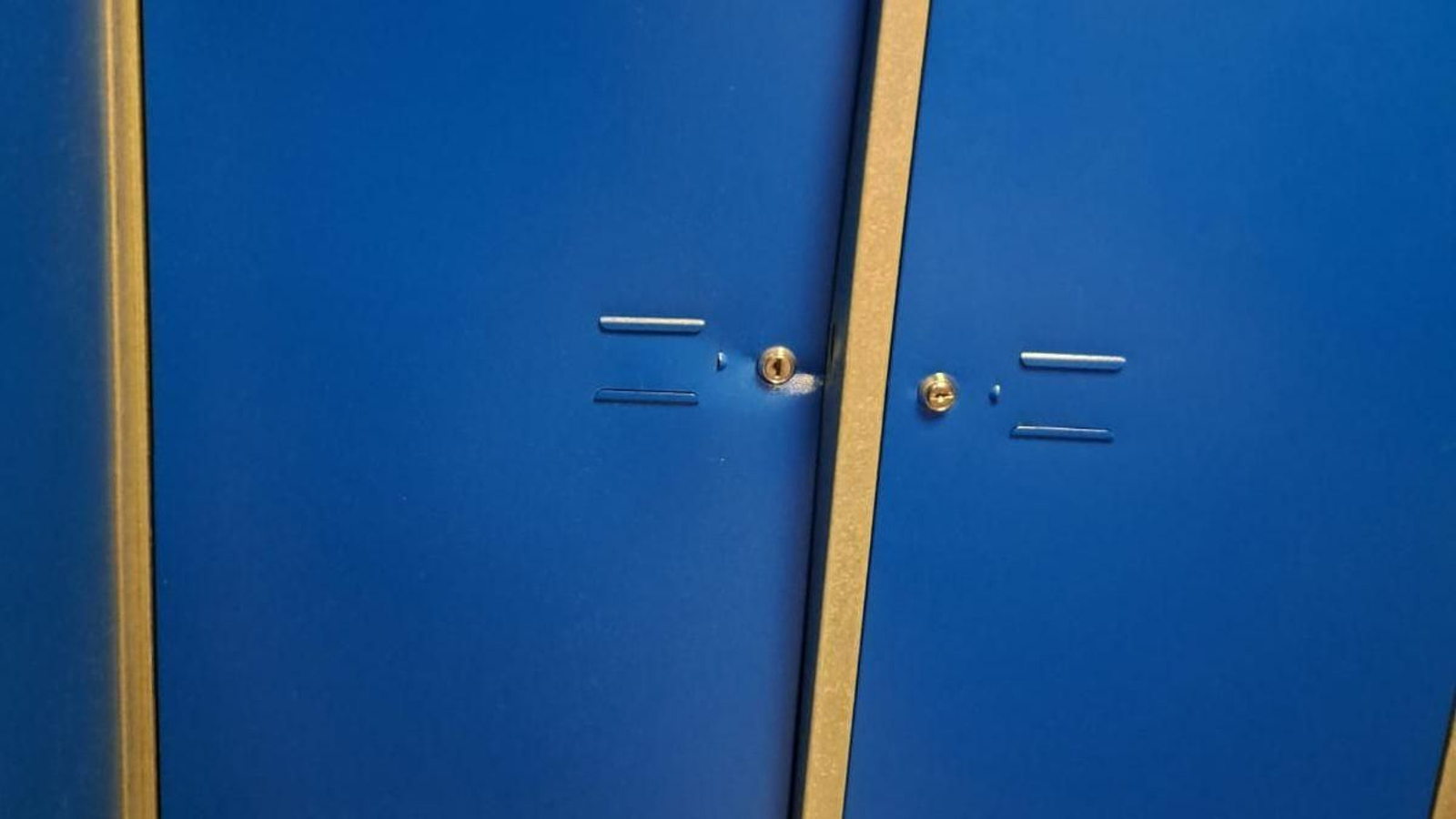 Las cerraduras aparecieron forzadas