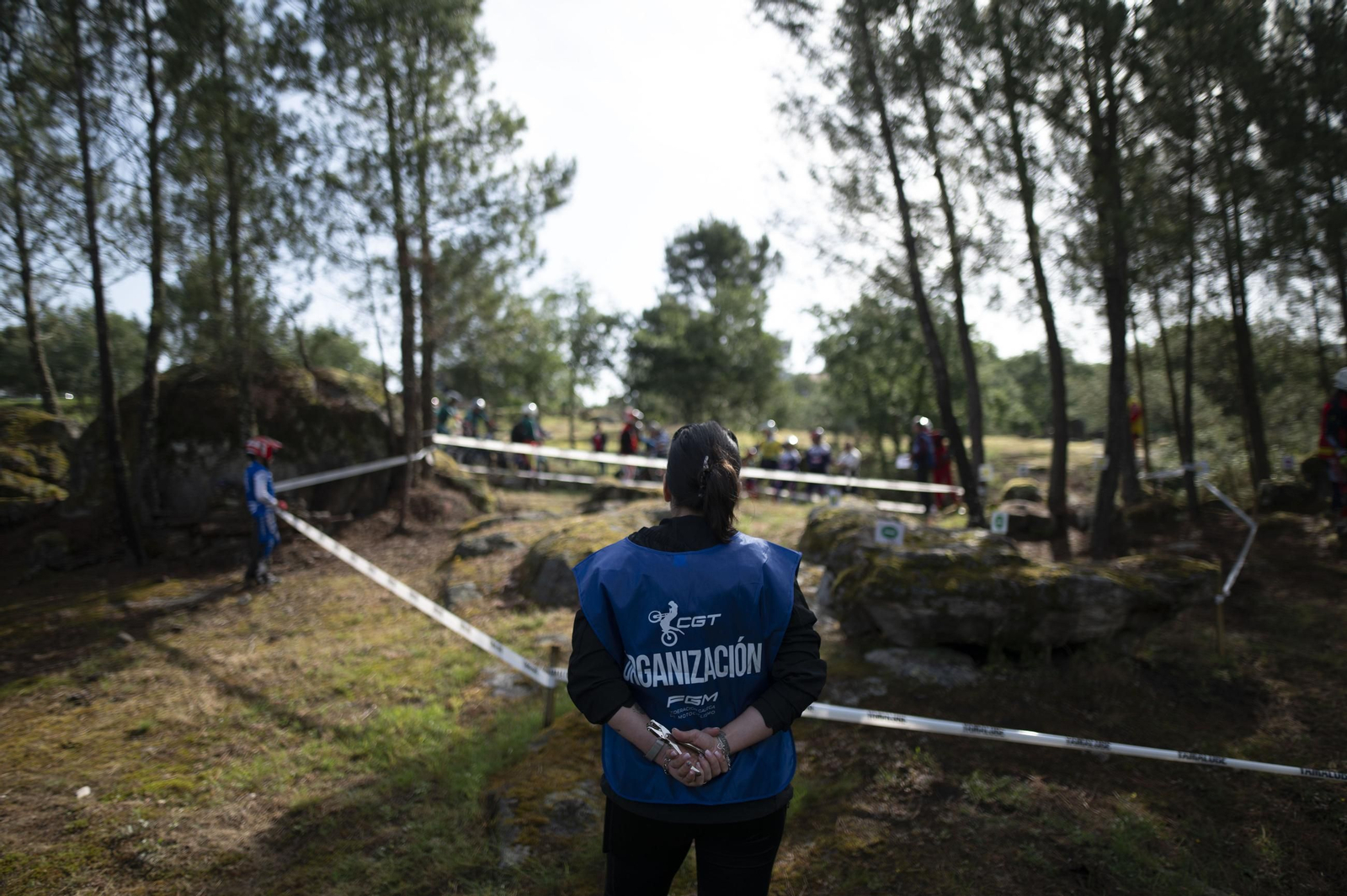 Un Gallego de Trial a las máximas revoluciones en Paderne de Allariz