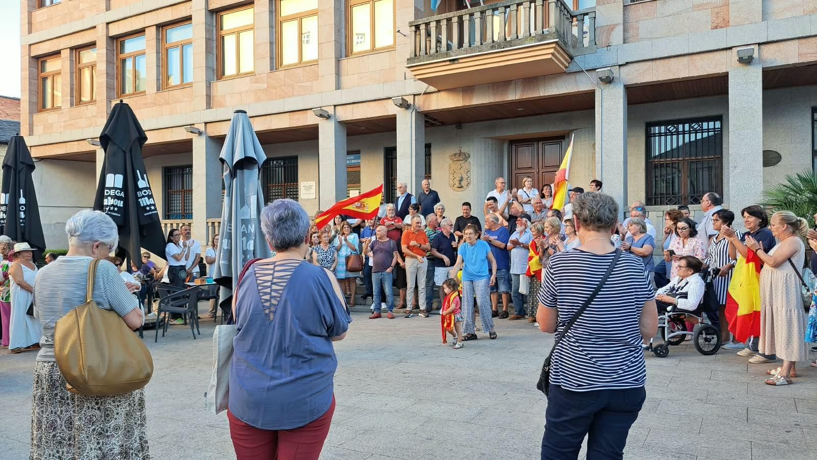 A Rúa sale a la calle para mostrar su apoyo a los ceutíes.