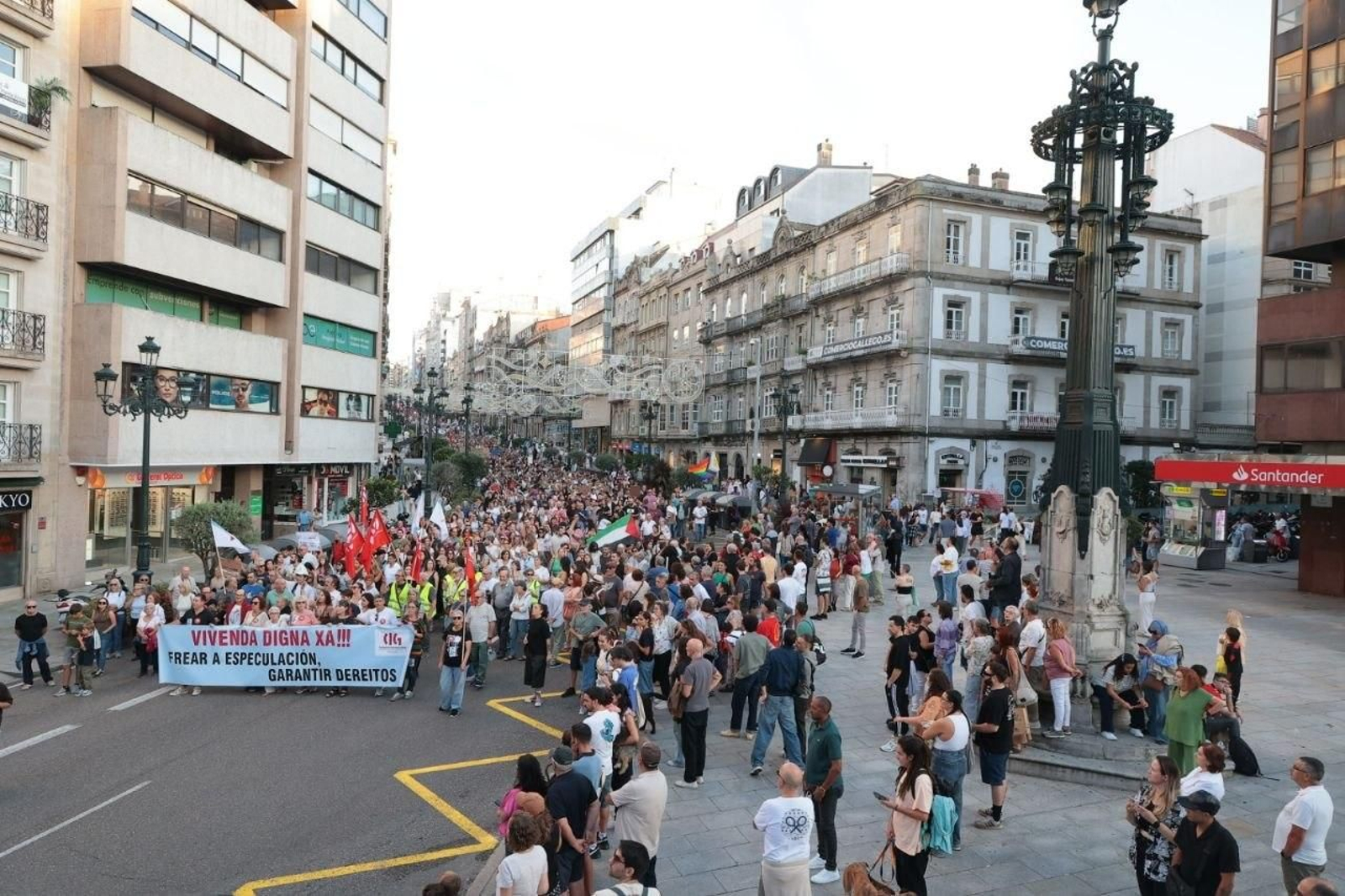Galería | Vigo se suma a las protestas por una vivienda digna