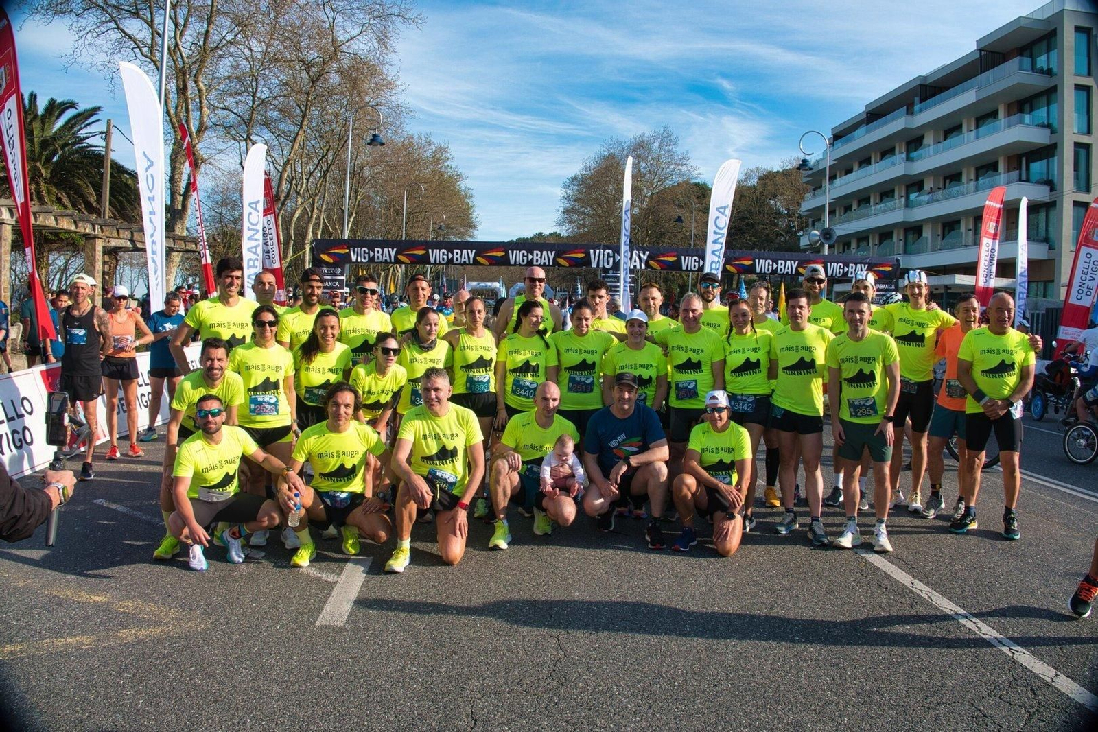 Participantes en la Vig-Bay 2024.