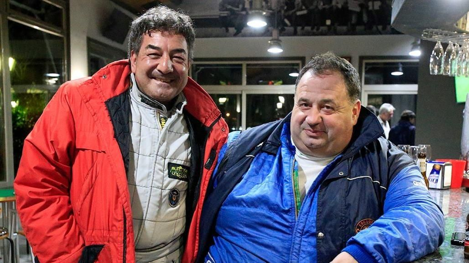 A la izquierda, "Vila" junto a su gran amigo "Marabú"