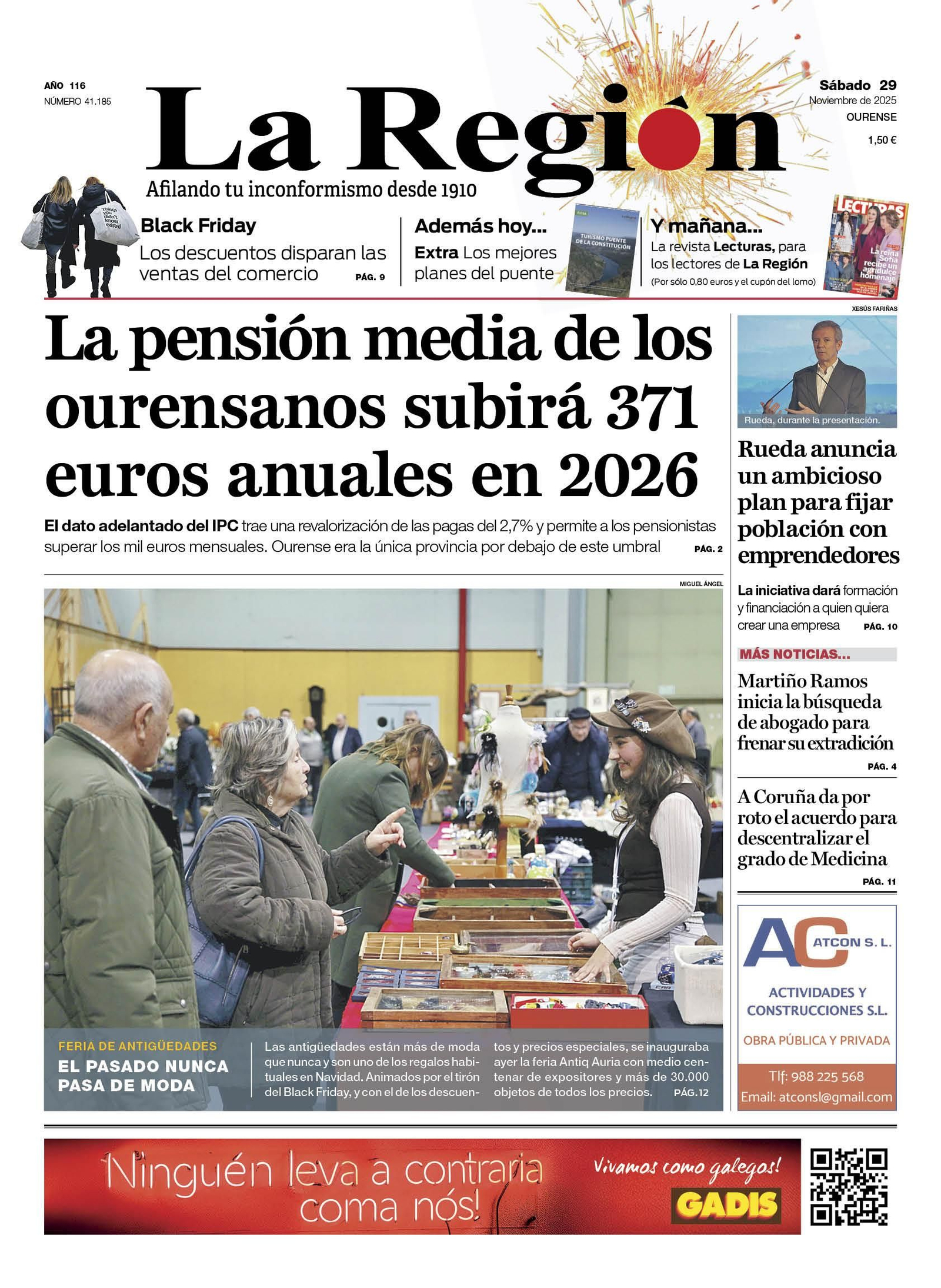 La portada de hoy