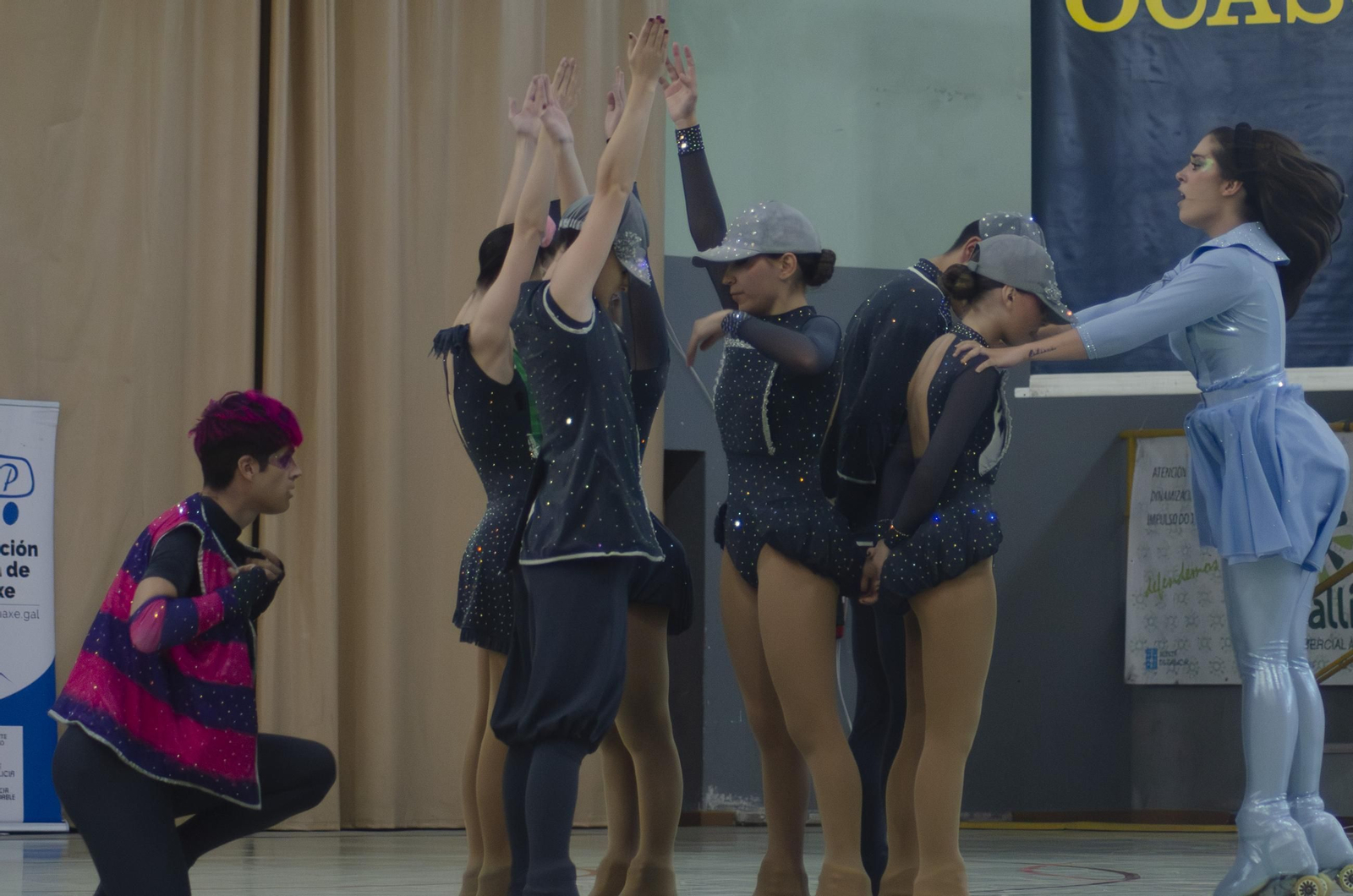 Galería | Así se vivió la Copa Gallega de Grupos Show de Patinaje