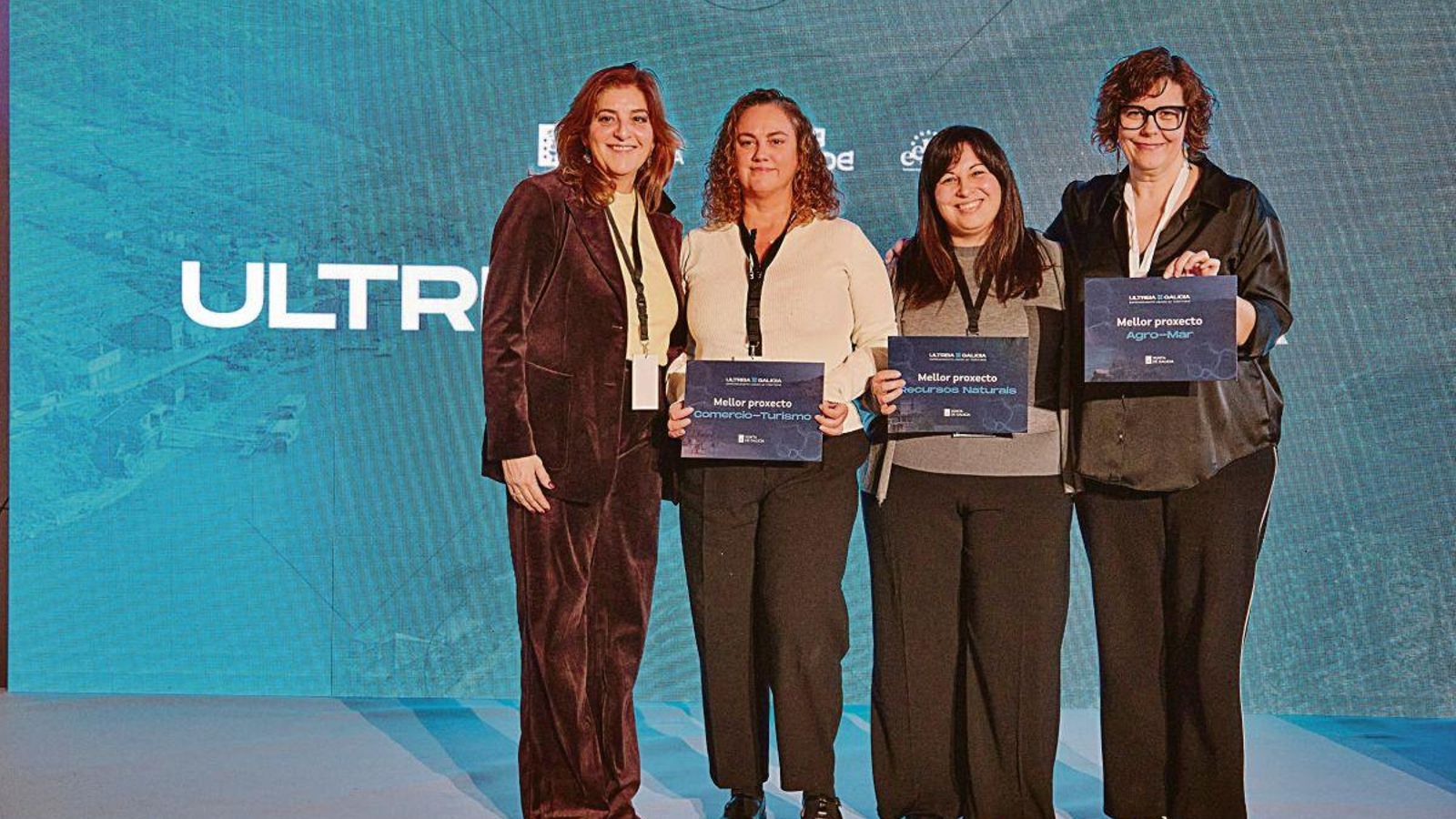 Entrega de premios ós mellores proxectos de emprendemento impulsados polo Polo de Carballiño o Polo de Silleda e o Polo de Vilagarcía de Arousa.